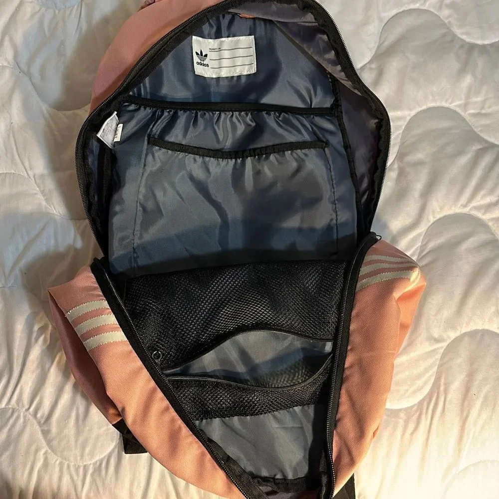 Adidas Full size Pink Backpack.